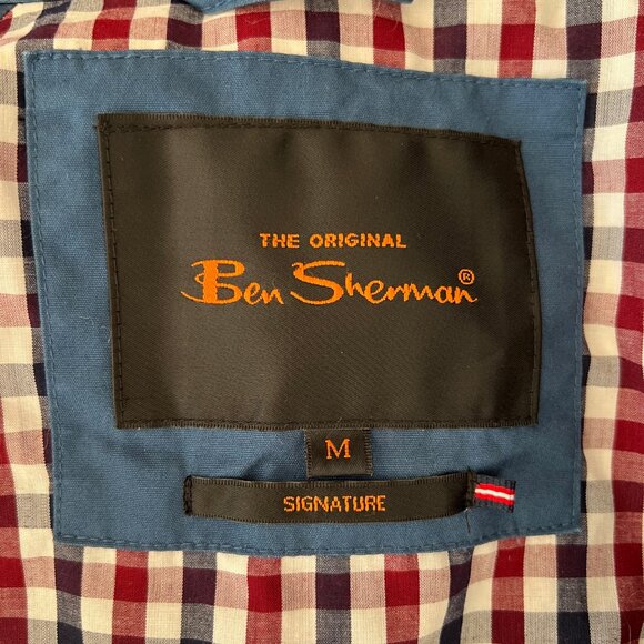 Ben Sherman Signature Herrington Jacket - Blue - Men's Size M - Picture 6 of 6